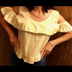 Ladies shoulder blouses